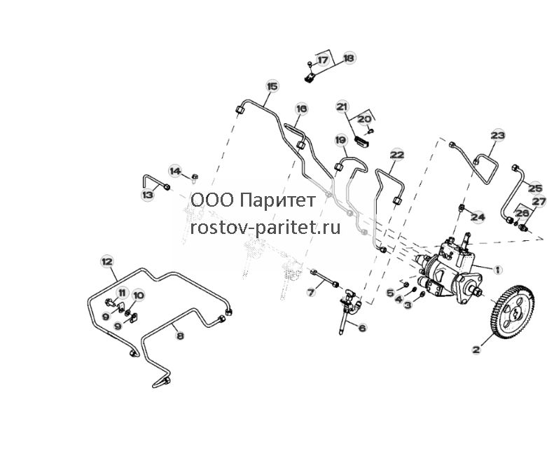 ТОПЛИВНЫЙ НАСОС ВЫСОКОГО ДАВЛЕНИЯ 16P6 - ST345736 94.jpg